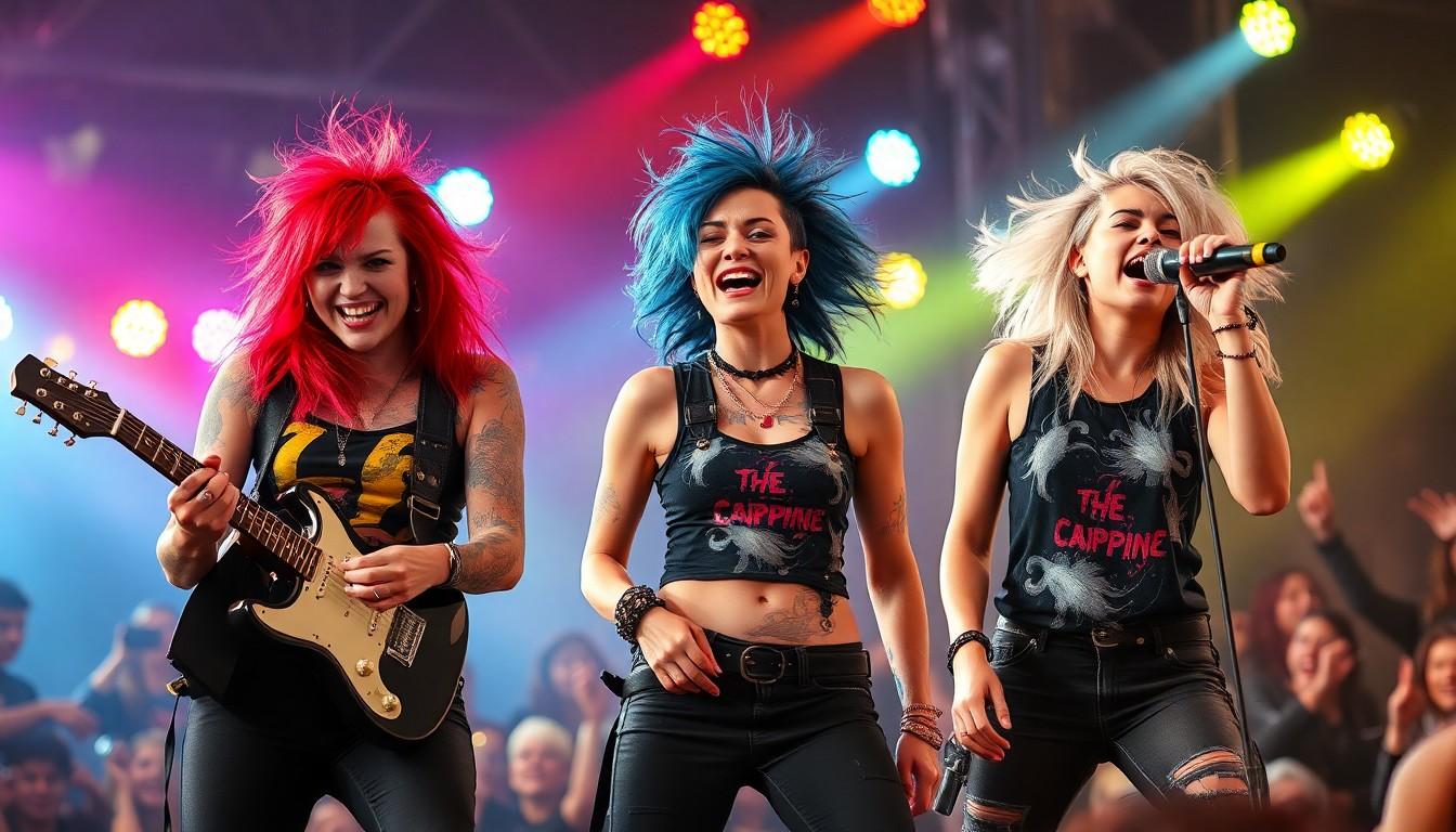 female punk bands